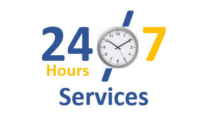 At your service 24/7