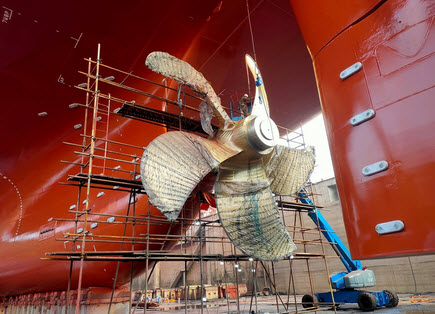 MHI-MME Achievement of 100 units Retrofit Propeller Order